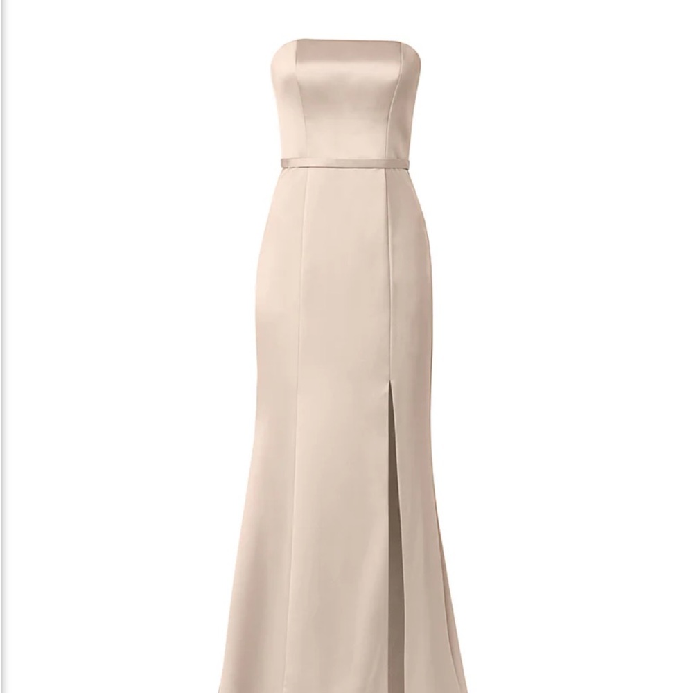 Amsale Marisa dress in color Champagne